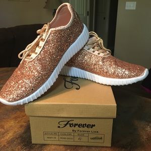 Rose Gold Sneakers